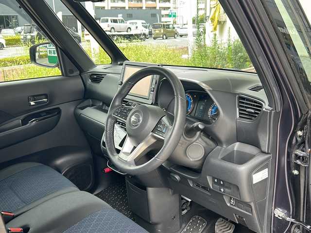 日産 ルークス HWS Gターボ プロパイロットED 静岡県 2021(令3)年 2.2万km アメジストパープル プロパイロット/・エマージェンシーブレーキ/・レーンキープアシスト/・アクティブクルーズコントロール/・ロードサインアシスト/・先行車発進お知らせ機能/純正ナビ/・フルセグTV/・CD/DVD/Bluetooth/MSV/ラジオ/主要装備/・両側パワースライドドア/・全方位カメラ/・ETC/・オートライト/・オートハイビーム/・LED ヘッドライト/・オートホールド/・ドライブレコーダー/・ステアリングスイッチ/・サーキュレーター