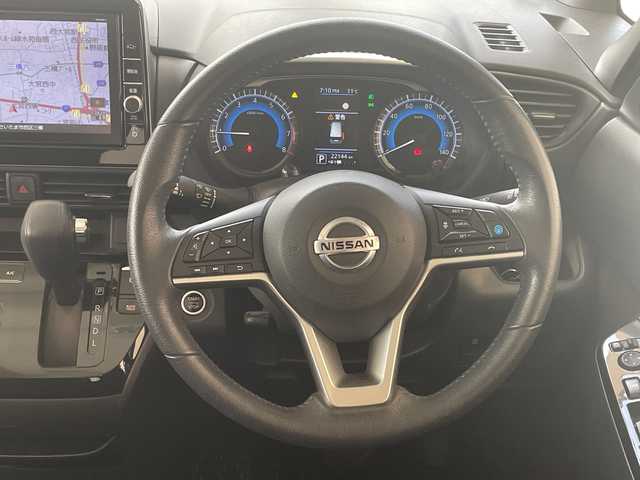 日産 ルークス HWS Gターボ プロパイロットED 埼玉県 2021(令3)年 2.3万km アメジストパープル プロパイロット/純正ナビ/　　CD/DVD/Bluetooth/フルセグTV/アラウンドビューモニター/両側パワースライドドア/アクティブクルーズコントロール/LEDオートライト/純正15インチAW/ステアリングスイッチ/プッシュスタート/ETC/禁煙車