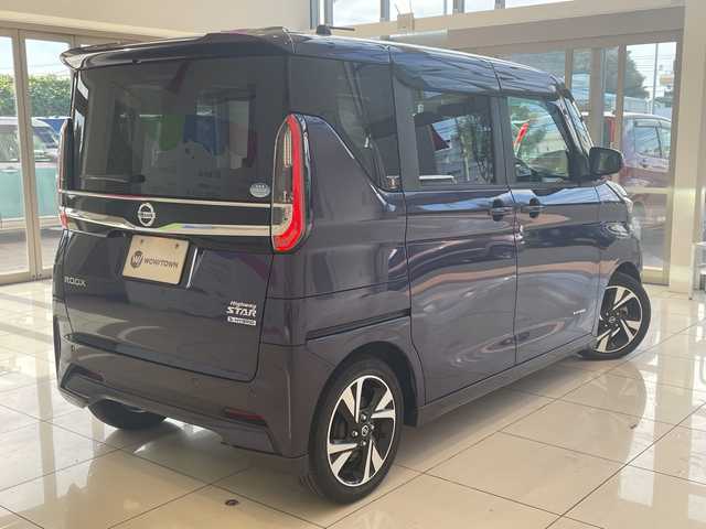 日産 ルークス HWS Gターボ プロパイロットED 埼玉県 2021(令3)年 2.3万km アメジストパープル プロパイロット/純正ナビ/　　CD/DVD/Bluetooth/フルセグTV/アラウンドビューモニター/両側パワースライドドア/アクティブクルーズコントロール/LEDオートライト/純正15インチAW/ステアリングスイッチ/プッシュスタート/ETC/禁煙車