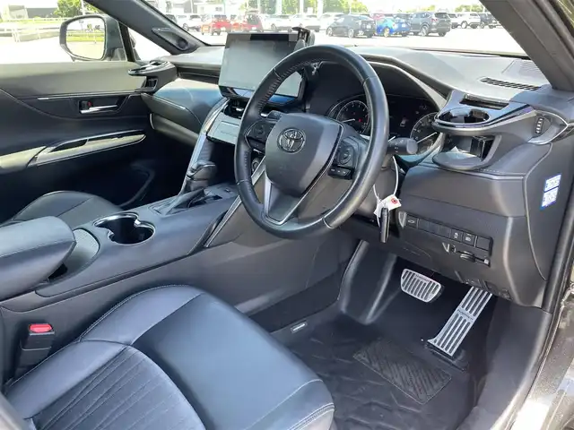 トヨタ ハリアー Z 佐賀県 2020(令2)年 4.9万km プレシャスブラックパール モデリスタエアロ/JBL12.3インチメモリーナビゲーション/・フルセグTV/AM/FM/USB/Bluetooth/・JBLプレミアムサウンド/バックカメラ/デジタルインナーミラー（前後ドライブレコーダー機能付）/ビルトインETC2.0/ヘッドアップディスプレイ/ハンズフリーパワーバックドア(予約クローズ機能付)/電子パーキングブレーキ/AUTO HOLD機能/ハーフレザーシート/ISOFIX対応/革巻きステアリング/ステアリングリモコン/純正19インチアルミホイール/純正LEDヘッドライト/オートマチックハイビーム/純正LEDフォグランプ/純正オールシーズンマット/新車保証書/トヨタセーフティセンス/・レーダークルーズコントロール/・レーンディパーチャーアラート/・プリクラッシュセーフティ/・ブラインドスポットモニター/・クリアランスソナー/・リヤクロストラフィックアラート/・ロードサインアシスト/・先行車発進お知らせ機能