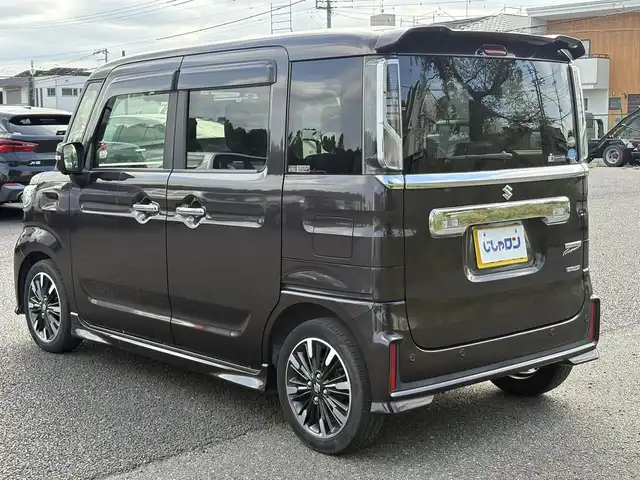 スズキ スペーシア カスタム HYBRID XS ターボ 埼玉県 2019(平31)年 10.1万km アーバンブラウンパールメタリック (株)IDOMが運営する【じしゃロン鳩ヶ谷店】の自社ローン専用車両になりますこちらは現金またはオートローンご利用時の価格です。自社ローンご希望の方は別途その旨お申付け下さい/スズキセーフティサポート/・デュアルセンサーブレーキサポート/・車線維持支援機能/・アダプティブクルーズコントロール/・全方位モニター/・ヘッドアップディスプレイ/純正SDナビ/・AM/FM・CD/DVD・BT・MSV(SD)/フルセグTV/前後ドライブレコーダー/パドルシフト/ステアリングリモコン/革巻ステアリング/ハーフレザーシート/シートヒーター/パーソナルテーブル(D+N席背面)/LEDヘッドライト