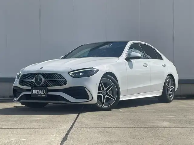 メルセデス・ベンツ Ｍ・ベンツ Ｃ２２０ｄ アバンギャルド　AMGライン 東京都 2022(令4)年 1.8万km 白 レザーエクスクルーシブパッケージ/パノラマサンルーフ/ベーシックパッケージ/純正ナビ/フルセグTV/360°カメラ/HUD/ACC/BSM/レーンキープ/パドルシフト/ETC2.0/純正オプションドライブレコーダー/シートヒーター