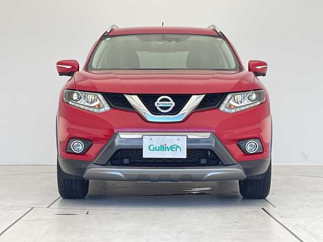日産 エクストレイル ハイブリッド 20X エマージェンシーブレーキ 愛知県 2017(平29)年 2.2万km バーニングレッド 純正ナビ/全方位カメラ/クルーズコントロール/シートヒーター/電動リアゲート/コーナーセンサー/純正アルミホイール/ルーフレール/４ＷＤ/LEDヘッドライト/ダウンヒルアシストコントロール/ETC/ドライブレコーダー/衝突軽減システム/フルセグ/CD DVD/Bluetooth/ステアリングスイッチ/スマートキー/プッシュスタート