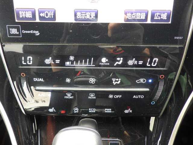 トヨタ ハリアー プレミアム アドバンスド スタイルモーヴ 千葉県 2015(平27)年 6.3万km スパークリングブラックパールクリスタルシャイン Toyota Safety Sense/・プリクラッシュセーフティ/・レーンディパーチャーアラート/・オートハイビーム/・レーダークルーズコントロール/純正SDナビ/地デジTV/【BD/DVD/CD再生機能　Bluetooth接続】/パノラミックビューモニター/ハーフレザーシート/前席パワーシート/シートヒーター/革巻きステアリング/ステアリングスイッチ/ETC/LEDヘッドライト/フォグライト/ウインカーミラー/クリアランスソナー/純正18インチアルミホイル/サイド/カーテンエアバッグ/スマートキー