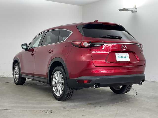 マツダ ＣＸ－８ XD プロアクティブ 兵庫県 2017(平29)年 5.7万km ソウルレッドクリスタルM ・４WD/・BOSEサウンドシステム/・スマートブレーキサポート/・スマートシティブレーキサポート/・BSM/・レーンキープアシスト/・交通標識認識システム/・ドライバーアテンションアラート/・パーキングセンサー/・レーダークルーズコントロール/・オートマチックハイビーム/・純正ナビ＆フルセグ＆BT＆USB＆DVD/・３６０°カメラ/・フリップダウンモニター/・ETC2.0/・LEDヘッドライト/・オートライト/・アイドリングストップ/・運転席パワーシート/・前席シートヒーター/・ハンドルヒーター/・純正19インチアルミホイール/・社外フロアマット/・電子パーキング/・オートホールド