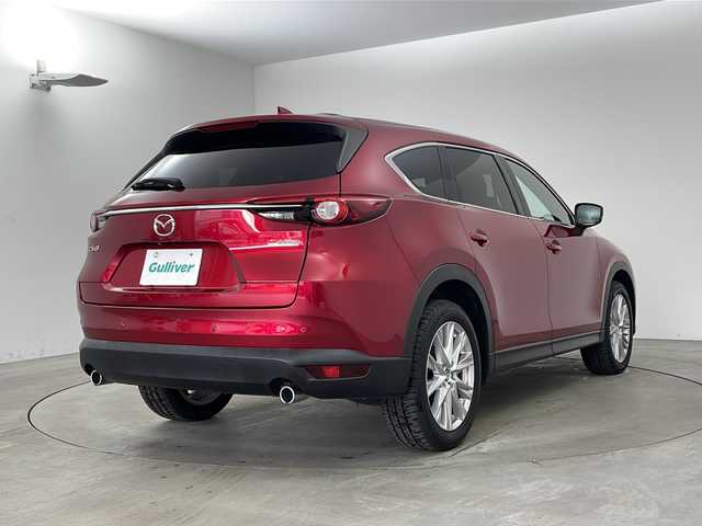 マツダ ＣＸ－８ XD プロアクティブ 兵庫県 2017(平29)年 5.7万km ソウルレッドクリスタルM ・４WD/・BOSEサウンドシステム/・スマートブレーキサポート/・スマートシティブレーキサポート/・BSM/・レーンキープアシスト/・交通標識認識システム/・ドライバーアテンションアラート/・パーキングセンサー/・レーダークルーズコントロール/・オートマチックハイビーム/・純正ナビ＆フルセグ＆BT＆USB＆DVD/・３６０°カメラ/・フリップダウンモニター/・ETC2.0/・LEDヘッドライト/・オートライト/・アイドリングストップ/・運転席パワーシート/・前席シートヒーター/・ハンドルヒーター/・純正19インチアルミホイール/・社外フロアマット/・電子パーキング/・オートホールド