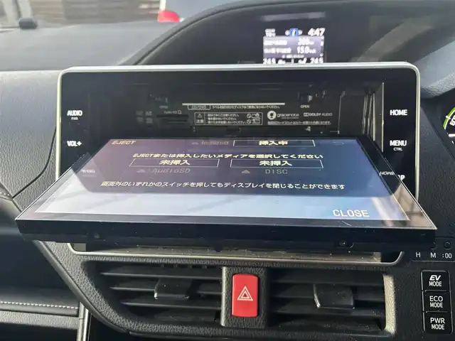 トヨタ エスクァイア ハイブリッド Gi プレミアムパッケージ ブラックテーラード 愛知県 2021(令3)年 6.3万km スパークリングブラックパールクリスタルシャイン ワンオーナー　１０インチナビ　フルセグＴＶ　ＤＶＤ再生　Ｂｌｕｅｔｏｏｔｈ接続　後席１２インチフリップダウン　バックカメラ　ビルトインＥＴＣ２．０　前後ドラレコ　前席シートヒータ　ステアヒータ　ＬＥＤオートハイビーム