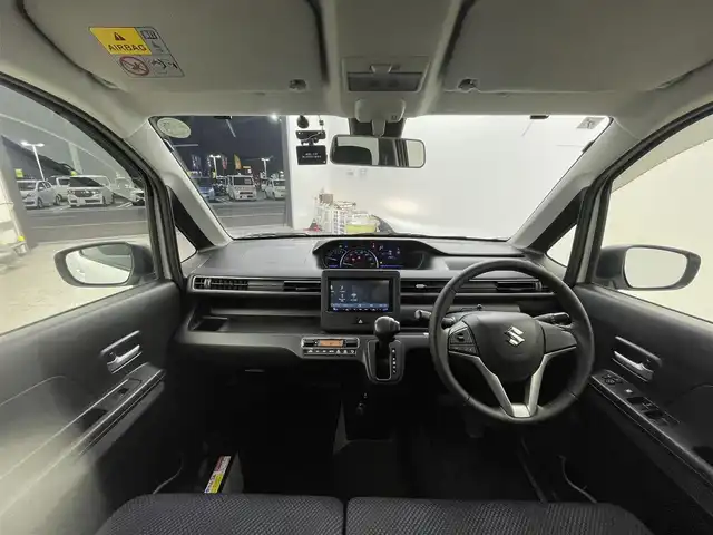 スズキ ワゴンＲ HYBRID FZ 群馬県 2017(平29)年 2.9万km ピュアホワイトP ナビ　フルセグＴＶ　バックカメラ　ドラレコ　ＥＴＣ　シートヒーター　キセノン　衝突被害軽減システム　ベンチシート　ステアリングスイッチ　オートライト　プッシュスタート　スマートキー　スペアキー　禁煙車