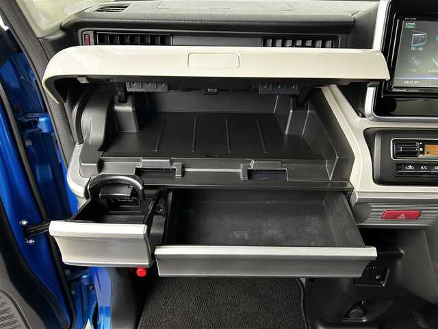 スズキ スペーシア HYBRID X 大分県 2019(平31)年 5.2万km ブリスクブルーM SDナビ（純正）/フルセグテレビ/Bluetooth/DVD再生/全方位カメラ/アイドリングストップ/両側パワースライドドア/デュアルセンサーサポート/ETC/LEDヘッドライト/ドライブレコーダー/シートヒーター（運転席）/ステアリングリモコン/スマートキー/プッシュスタート/フロアマット（純正）/アルミホイール（純正）