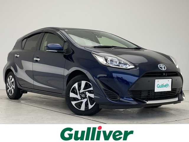 トヨタ アクア S スタイルブラック 愛知県 2020(令2)年 0.6万km ダークブルーマイカ トヨタセーフティセンス/純正ナビ　SDカードなし/全方位カメラ/コーナーセンサー/LEDヘッドライト/レーンキープアシスト/オートマチックハイビーム/衝突軽減システム/ワンセグ/CD DVD/Bluetooth/ステアリングスイッチ/スマートキー/プッシュスタート