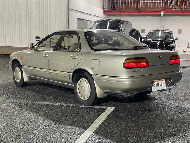 日産 プレセア Ct．Ⅱ 千葉県 1991(平3)年 4万km イエローイッシュシルバー ETC/フォグ/純正ホイールキャップ/フロアマット/保証書/取説