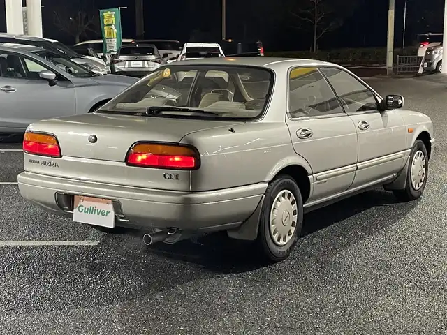 日産 プレセア Ct．Ⅱ 千葉県 1991(平3)年 4万km イエローイッシュシルバー ETC/フォグ/純正ホイールキャップ/フロアマット/保証書/取説