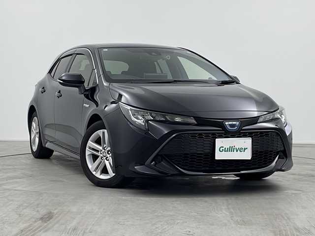 トヨタ カローラ スポーツ ハイブリッドG 三重県 2019(令1)年 5.9万km アティチュードブラックマイカ 禁煙車/ディスプレイオーディオ/AM/FM/BT/USB/スマホ連動/シートヒーター/レーダークルーズコントロール/前後ドライブレコーダー/ステアリングリモコン/バックカメラ/オートハイビーム/ＥＴＣ２．０/純正LEDライト/ブレーキホールド/純正16インチアルミ/スペアキー有り