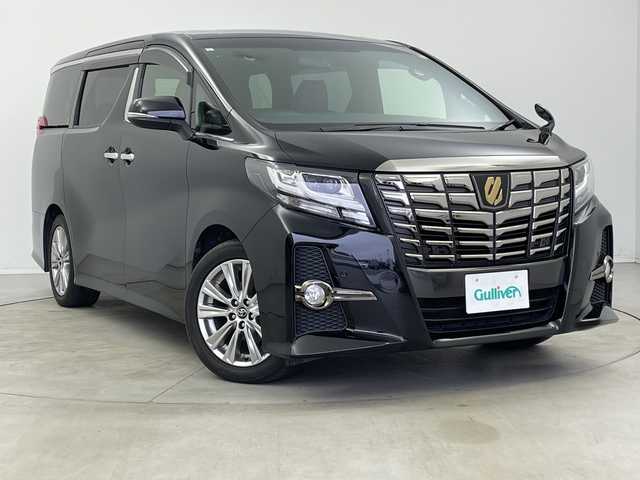 トヨタ アルファード S Aパッケージ タイプブラック 新潟県 2017(平29)年 5万km ブラック アルパイン11インチナビ【EX11V】/　フルセグＴＶ/Bluetooth/CD/DVD/12.8インチフリップダウンモニター/プリクラッシュセーフティ/レーダークルーズコントロール/オートマチックハイビーム/両側パワースライドドア　/パワーバックドア/コーナーセンサー/バックモニター/スマートキー　/ビルトインETC/レザー調シートカバー