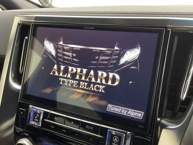 トヨタ アルファード S Aパッケージ タイプブラック 新潟県 2017(平29)年 5万km ブラック アルパイン11インチナビ【EX11V】/　フルセグＴＶ/Bluetooth/CD/DVD/12.8インチフリップダウンモニター/プリクラッシュセーフティ/レーダークルーズコントロール/オートマチックハイビーム/両側パワースライドドア　/パワーバックドア/コーナーセンサー/バックモニター/スマートキー　/ビルトインETC/レザー調シートカバー