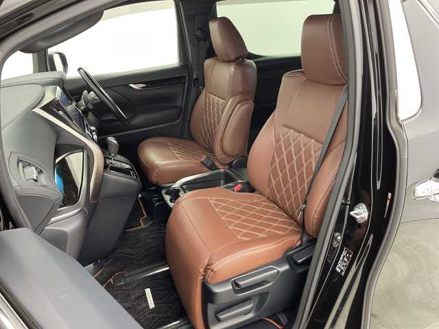 トヨタ アルファード S Aパッケージ タイプブラック 新潟県 2017(平29)年 5万km ブラック アルパイン11インチナビ【EX11V】/　フルセグＴＶ/Bluetooth/CD/DVD/12.8インチフリップダウンモニター/プリクラッシュセーフティ/レーダークルーズコントロール/オートマチックハイビーム/両側パワースライドドア　/パワーバックドア/コーナーセンサー/バックモニター/スマートキー　/ビルトインETC/レザー調シートカバー