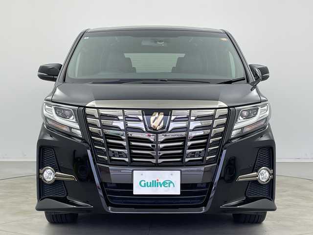 トヨタ アルファード S Aパッケージ タイプブラック 新潟県 2017(平29)年 5万km ブラック アルパイン11インチナビ【EX11V】/　フルセグＴＶ/Bluetooth/CD/DVD/12.8インチフリップダウンモニター/プリクラッシュセーフティ/レーダークルーズコントロール/オートマチックハイビーム/両側パワースライドドア　/パワーバックドア/コーナーセンサー/バックモニター/スマートキー　/ビルトインETC/レザー調シートカバー