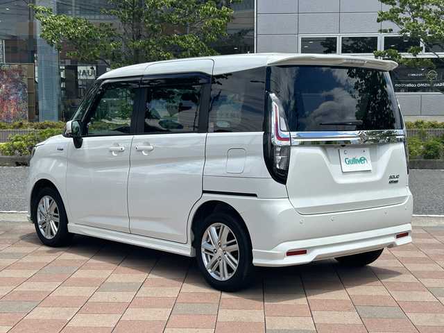 スズキ ソリオ HV MZ 福島県 2022(令4)年 1.9万km ピュアホワイトP デュアルカメラブレーキサポート/アダプティブクルーズコントロール/車線逸脱抑制機能/衝突被害軽減ブレーキ/純正ナビゲーション/【CD/DVD/USB/BT/TV】/アラウンドビューモニター/デジタルルームミラー型ドライブレコーダー/ビルトインETC2.0/両側電動スライドドア/前席シートヒーター/ヘッドアップディスプレイ/シートバックテーブル/リアサーキュレーター/リアドアシェード/LEDオートライト/LEDフォグランプ/純正フロアマット/ドアバイザー