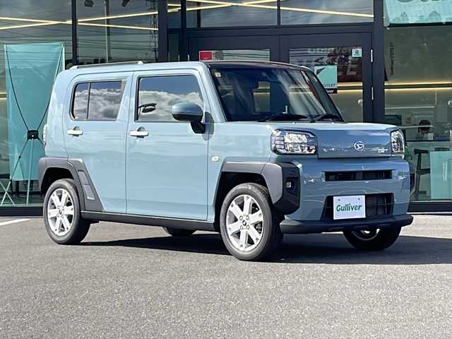 ダイハツ タフト G 鹿児島県 2020(令2)年 6.2万km レイクブルーメタリック ムーンルーフ/社外ナビ　CN-RA07WD/(Bluetooth/CD/DVD/AM/FM)/バックカメラ/前後ドライブレコーダー/ETC/スマートアシストIII/・衝突被害軽減ブレーキ/・車線逸脱警報/・誤発進抑制機能/・先行車発進告知/・対人/対車衝突警報機能/・オートマチックハイビーム/前席シートヒーター/アイドリングストップ/USB/電子パーキング/クリアランスソナー/横滑り防止装置/プッシュスタート/純正フロアマット/保証書/取扱説明書