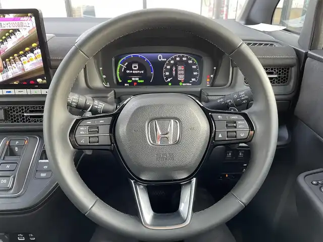 ホンダ ステップワゴン スパーダ eHEV プレミアムライン 千葉県 2024(令6)年 0.5万km クリスタルブラックパール 純正11.4インチメーカーナビ/(CD/DVD/BT/フルセグTV)/全方位カメラ/ホンダセンシング/衝突被害軽減システム/車線逸脱警報/レーダークルーズコントロール/ハーフレザーシート/両側パワースライドドア/横滑り防止装置/ETC/LEDヘッドライト/フォグランプ/オートライト/ウィンカーミラー/電動格納ミラー/純正17インチAW/シートヒーター/パワーバックドア/電子パーキングブレーキ/オートホールドスイッチ/プッシュスタート/スマートキー/フロアマット/ドアバイザー/スペアキー/取扱説明書/保証書