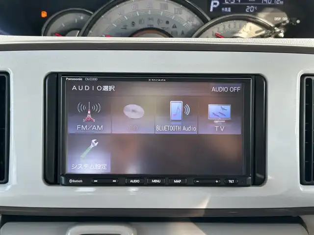 ダイハツ ムーヴ キャンバス G メイクアップ VS SAⅢ 愛媛県 2022(令4)年 1.4万km パールホワイトⅢ/ナチュラルベージュマイカメタリック 2トーン 全周囲ナビ/両側パワースライドドア/社外SDナビ/ワンセグTV/CD/Bluetooth/ドライブレコーダー/シートヒーター/LEDヘッドライト/オートライト/オートマチックハイビーム/フォグランプ/衝突被害軽減ブレーキ/レーンキープアシストシステム/ETC/純正フロアマット/スマートキー/プッシュスタート