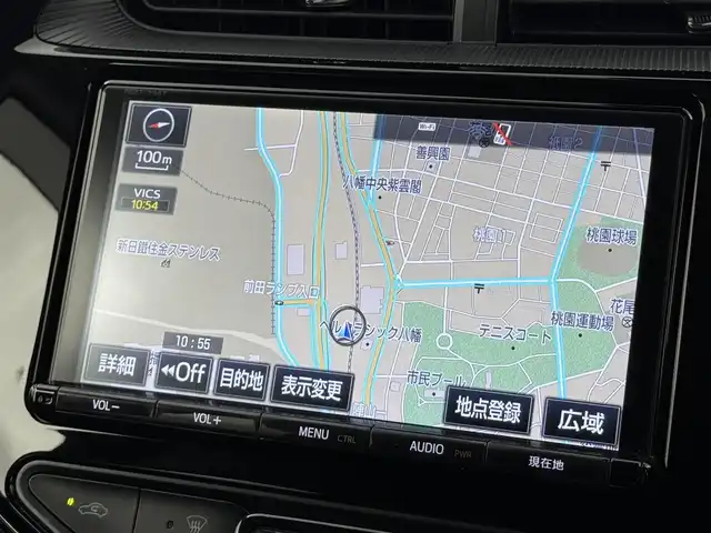 トヨタ アクア クロスオーバー 福岡県 2018(平30)年 4.5万km ブラックマイカ 純正９インチナビ（フルセグＴＶ、ＢＴ）　/バックカメラ　/ＥＴＣ　/前後ドライブレコーダー　/衝突被害軽減システム　/横滑り防止装置　/コーナーセンサー　/レーンキープ　/シートヒーター　/盗難防止装置　/オートライト