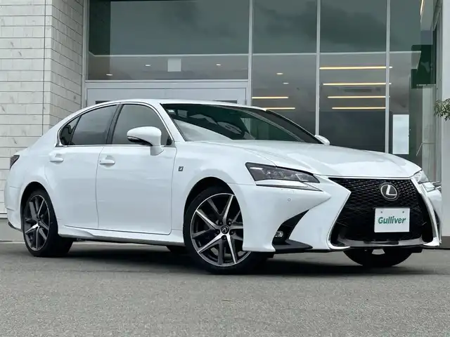 レクサス ＧＳ 250 Fスポーツ 兵庫県 2016(平28)年 5.1万km ホワイトノーヴァガラスフレーク 純正メーカーOPナビ/BTオーディオ/フルセグテレビ/CD/DVD再生機能/バックカメラ/シートヒーター/シートベンチレーション/ステアリングヒーター/パドルシフト/ポジションメモリー/サンルーフ/純正19インチAW