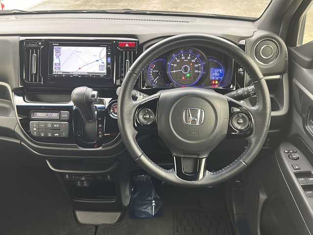 ホンダ Ｎ ＷＧＮ カスタムGターボSSブラックスタイルP 宮城県 2018(平30)年 3.3万km クリスタルブラックパール 純正ナビ/(AM/FM/TV/iPod/SD/USB/BT/AUX/CD/DVD)/バックカメラ/ビルトインETC/クルーズコントロール/ハーフレザー/シートヒーター/パドルシフト/プッシュスタート/スマートキー/スペアキー/オートライト/フォグランプ/ドアバイザー/純正フロアマット/純正15インチアルミホイール