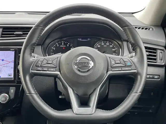 日産 エクストレイル 20Xi 福岡県 2018(平30)年 3.4万km ダークメタルグレー プロパイロット/純正９インチナビ（ＭＭ５１８Ｄ－Ｌ）/フルセグTV/CD/DVD/BD/BT/SD/AUX/AM/FM/applecarplay/androidauto/アラウンドビューモニター/エマージェンシーブレーキ/クリアランスソナー/レーンアシスト/デジタルインナーミラー/ハンズフリーパワーバックドア/カプロンシート/ＢＳＭ/ＬＥＤオートライト/フォグランプ/レーダークルーズコントロール/電動パーキング/ブレーキホールド/ナビ連動ドライブレコーダー/純正１８AW/ETC/スマートキー/プッシュスタート/アイドリングストップ/電格ミラー