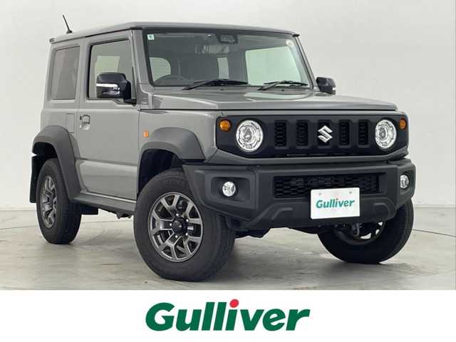 スズキ ジムニー シエラ JC 群馬県 2024(令6)年 0.5万km ミディアムグレー 社外ケンウッド8型ナビ(MDV-S810L)/・CD/DVD/USB/Bluetooth/フルセグTV/=====/ケンウッド８インチナビ　フルセグＴＶ　バックカメラ　衝突軽減　クルーズコントロール　シートヒーター　ＬＥＤヘッドライト　バックソナー　ＥＴＣ　ミラー型ドライブレコーダー　スマートキー　４ＷＤ　禁煙車