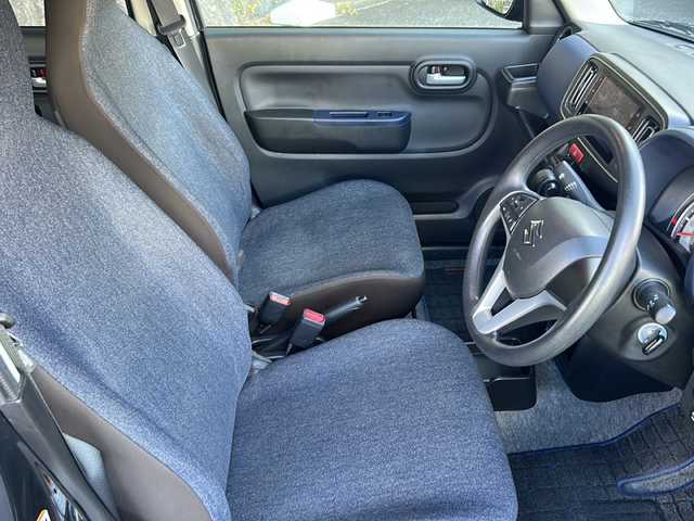 スズキ アルト ハイブリッドS 京都府 2022(令4)年 5.3万km ブルーイッシュブラックパール3 ディスプレイオーディオ/・Bluetooth/バックカメラ/ETC/ドライブレコーダー/衝突軽減装置/車線逸脱防止装置/コーナーセンサー/アイドリングストップ/シートヒーター/ステアリングスイッチ/純正ドアバイザー/純正フロアマット/保証書＆取説/ディスプレイオーディオ取説/スペアキー