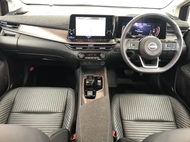 日産 オーラ G レザーエディション 愛知県 2022(令4)年 1.6万km 赤 純正ナビ/アラウンドビューモニター/BOSEサウンド/ETC2.0/エマージェンシーブレーキ/プロパイロット/純正17インチアルミホイール/フルセグTV/ドライブレコーダー/スマートキー/プッシュスタート/電動格納ミラー/Bluetooth