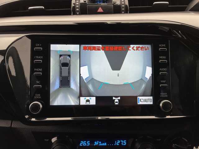 トヨタ ハイラックス Z GRスポーツ 長野県 2023(令5)年 3.2万km アティチュードブラックマイカ ワンオーナー/純正ディスプレイオーディオ/パノラミックビューモニター/プリクラッシュセーフティ/レーンキープアシスト/パドルシフト/レーダークルーズコントロール/オートライト/ダウンヒルアシストコントロール/リアデフロック/パートタイム4WD/ラバーフロアマット/運転席パワーシート/ハーフレザーシート/パワーシート/前後ドライブレコーダー/スマートキー/スペアーキー/プッシュスタート/車両取扱説明書/保証書