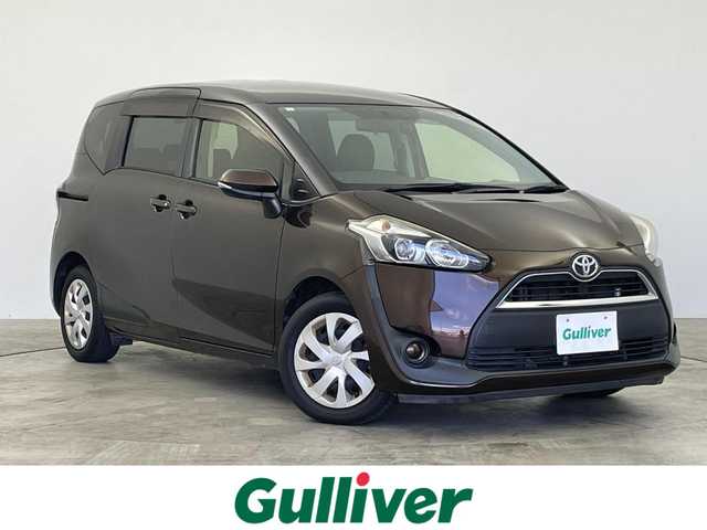 トヨタ シエンタ G 群馬県 2016(平28)年 7.8万km ヴィンテージブラウンパールクリスタルシャイン 純正７インチナビ　両側パワースライドドア　ヘッドライトレベライザー　前後ドライブレコーダー　ビルトインＥＴＣ２．０　シートヒーター　オートエアコン　ウォークスルー　プッシュスタート　スマートキー