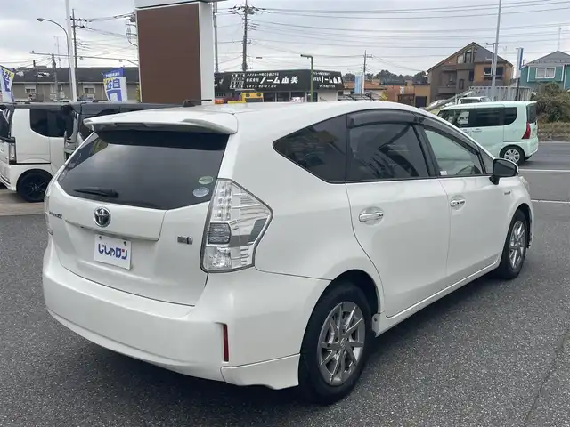 トヨタ プリウス α S チューンブラック 千葉県 2014(平26)年 10.1万km ホワイトパールクリスタルシャイン 【(株)IDOMが運営する【じしゃロン八千代店】の自社ローン対象車両になります。こちらは現金ご利用時の価格です。自社ローンご希望の方は別途その旨お申付け下さい。】/社外ナビ/社外CD/DVD/BT/DTV/バックカメラ/HID/ETC/スマートキー