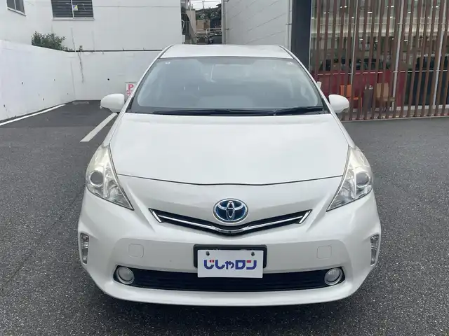 トヨタ プリウス α S チューンブラック 千葉県 2014(平26)年 10.1万km ホワイトパールクリスタルシャイン 【(株)IDOMが運営する【じしゃロン八千代店】の自社ローン対象車両になります。こちらは現金ご利用時の価格です。自社ローンご希望の方は別途その旨お申付け下さい。】/社外ナビ/社外CD/DVD/BT/DTV/バックカメラ/HID/ETC/スマートキー