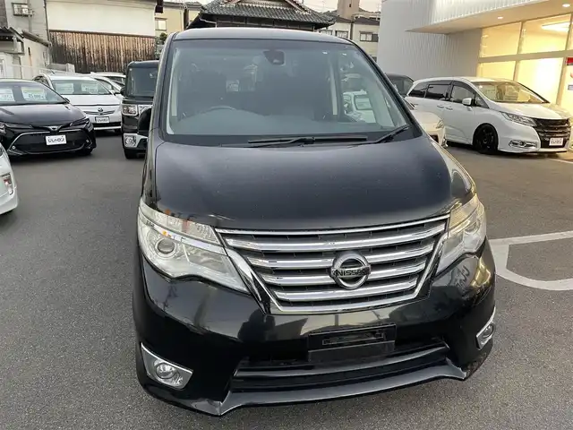 日産 セレナ ハイウェイS G Sハイブリッド 大阪府 2013(平25)年 6.9万km ダイヤモンドブラック