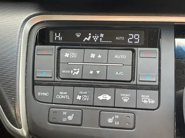 ホンダ ステップワゴン スパーダ ハイブリッド G EX ホンダセンシング 滋賀県 2019(平31)年 4.7万km モダンスティールM 純正メモリーナビ/【Bluetooth/CD/DVD/USB/フルセグ】/両側パワースライドドア/・ハンズフリー左スライドドア/バックカメラ/ハーフレザーシート/シートヒーター/LEDヘッドライト/フォグライト/純正１６AW/ビルトインETC/スマートキー/ドライブレコーダー