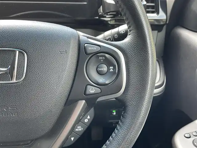 ホンダ ステップワゴン スパーダ ハイブリッド G EX ホンダセンシング 滋賀県 2019(平31)年 4.7万km モダンスティールM 純正メモリーナビ/【Bluetooth/CD/DVD/USB/フルセグ】/両側パワースライドドア/・ハンズフリー左スライドドア/バックカメラ/ハーフレザーシート/シートヒーター/LEDヘッドライト/フォグライト/純正１６AW/ビルトインETC/スマートキー/ドライブレコーダー