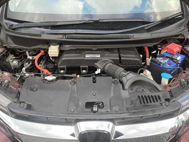 ホンダ ステップワゴン スパーダ ハイブリッド G EX ホンダセンシング 京都府 2018(平30)年 7.9万km プレミアムディープロッソパール 純正９インチナビ　Ｂｌｕｅｔｏｏｔｈオーディオ　ＤＶＤ再生　ＨＤＭＩ　ＵＳＢ　マルチビューモニター　後席フリップダウンモニター　両側パワースライド　アダプティブクルーズコントロール　車高調　ＬＥＤヘッドライト　スマートキー　前後ドライブレコーダー