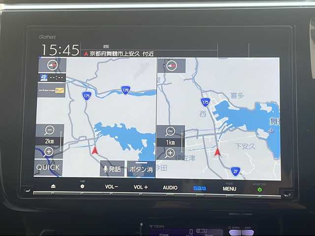 ホンダ ステップワゴン スパーダ ハイブリッド G EX ホンダセンシング 京都府 2018(平30)年 7.9万km プレミアムディープロッソパール 純正９インチナビ　Ｂｌｕｅｔｏｏｔｈオーディオ　ＤＶＤ再生　ＨＤＭＩ　ＵＳＢ　マルチビューモニター　後席フリップダウンモニター　両側パワースライド　アダプティブクルーズコントロール　車高調　ＬＥＤヘッドライト　スマートキー　前後ドライブレコーダー