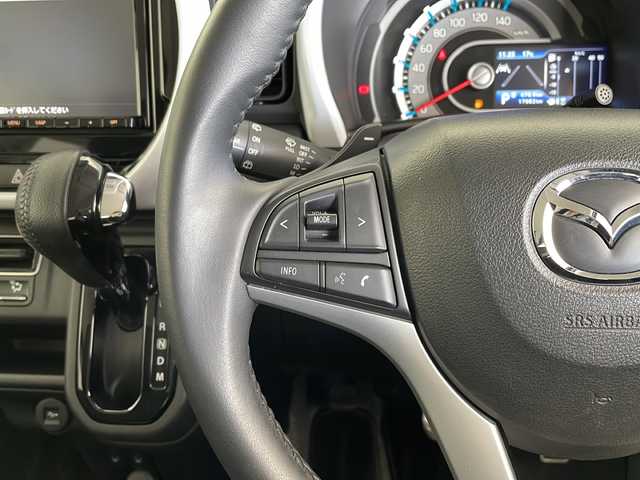 マツダ フレア クロスオーバー ハイブリッドXT 愛知県 2021(令3)年 1.8万km クールカーキパールメタリック 衝突軽減システム/ＳＤ8型ナビ/全方位カメラ/レーダークルーズコントロール/シートヒーター/フルセグ/CD DVD/Bluetooth/バックカメラ/コーナーセンサー/純正アルミホイール/LEDヘッドライト/LEDヘッドライト/パドルシフト/オートマチックハイビーム/ステアリングスイッチ/スマートキー/プッシュスタート