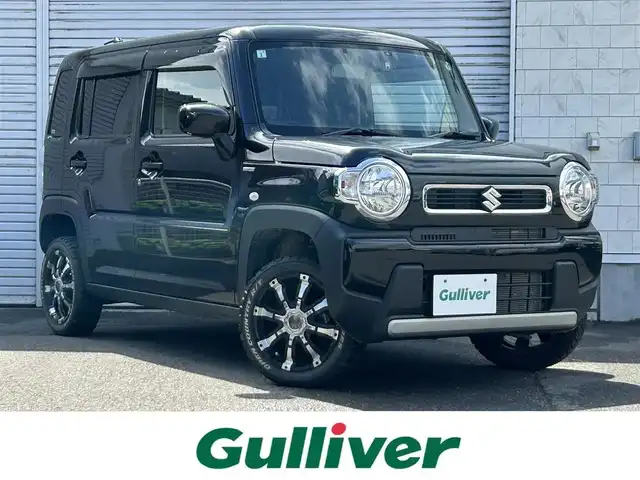 スズキ ハスラー HYBRID G 道東・釧路十勝 2021(令3)年 4万km ブルーイッシュブラックパール3 4WD/社外ナビ/(FM AM CD DVD BT フルセグTV)/バックカメラ/シートヒーター (D/N)/ETC/ダウンヒルアシストコントロール/社外足回り/社外マフラーカッター/社外AW/LEDヘッドライト/オートライト/プッシュスタート/スマートキー/ドアバイザー