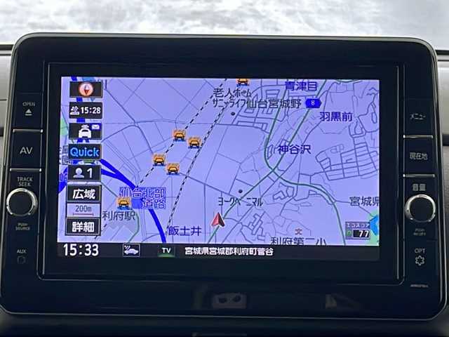 日産 ルークス HWS Gターボ プロパイロットED 宮城県 2021(令3)年 2.1万km ブラック 純正９型ナビ　/プロパイロット　/両側オートスライドドア　/アラウンドビューモニター　/エマージェンシーブレーキ/車線逸脱警報/エンジンスターター　/ＬＥＤヘッドライト　/フォグランプ　/オートハイビーム　/純正１５インチアルミ　/ドライブレコーダー　/禁煙車