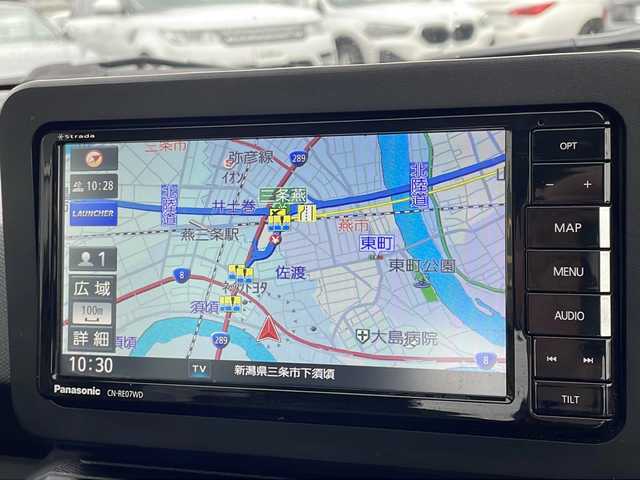 ダイハツ タフト X 新潟県 2022(令4)年 2.3万km フォレストカーキメタリック 純正ナビ/（フルセグ/DVD/Bluetooth）/ワンオーナー/冬タイヤ積載/衝突軽減/コーナーセンサー/バックカメラ/ドライブレコーダー/ヘッドライトレベライザー/アイドリングストップ/ガラスルーフ/フロアマット/USB電源/シガーソケット/LEDヘッドライト/電格ミラー/ドアバイザー/スペアキー×１
