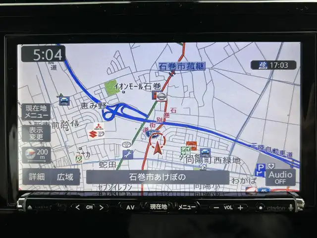 ダイハツ トール カスタムG SAⅡ 宮城県 2017(平29)年 6.4万km レーザーブルークリスタルシャイン 登録時走行距離６３６４９ｋｍ/ワンオーナー/両側パワースライドドア/クルーズコントロール/バックカメラ/衝突被害軽減システム/アイドリングストップ/横滑り防止機能/ＴＲＣ/オートライト/ステアリングスイッチ/社外ナビ/・フルセグテレビ/・Bluetooth/後席サンシェード/ドアバイザー/フォグランプ/補助ミラー