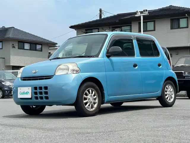 ダイハツ エッセ D 静岡県 2011(平23)年 5.1万km ミントブルーマイカメタリック パワーステアリング/パワーウィンドウ/リモコンキー/オートエアコン/CD/CDチェンジャー/AUX/布シート/純正フロアマット/Wエアバッグ