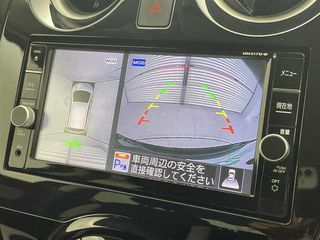 日産 ノート e－パワー X 茨城県 2018(平30)年 5.9万km スーパーブラック 純正ナビ/全周囲カメラ/フルセグ/デジタルインナーミラー/衝突被害軽減ブレーキ/車線逸脱抑制装置/オートマチックハイビーム/クリアランスソナー/ETC/ドラレコ/LEDヘッドライト/スマートキー