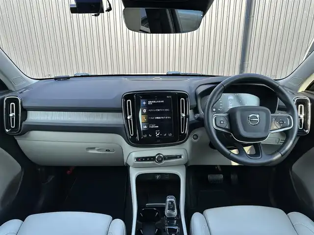 ボルボ ＸＣ４０ B4 AWD インスクリプション 福島県 2021(令3)年 3.6万km クリスタルホワイトP ACC/白革シート/パワーシート/パワーバックドア/全方位カメラ/360°カメラ/AppleCarPlay/ETC2.0/前後ドラレコ/HarmanKardon/クリスタルノブ/ワイヤレス充電