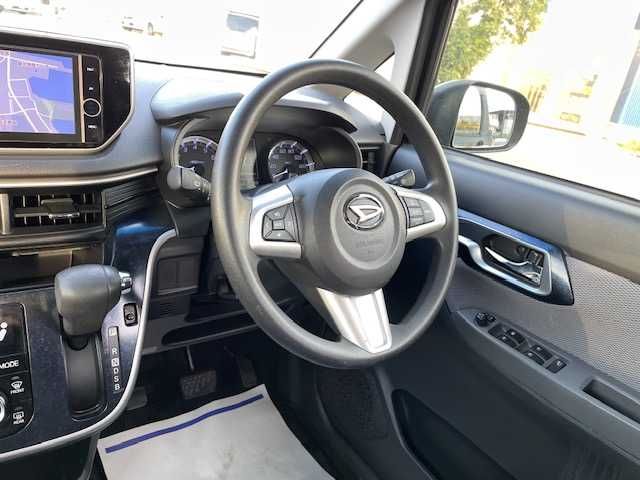 ダイハツ ムーヴ カスタム X ハイパー 福島県 2015(平27)年 4.9万km ブラックマイカメタリック (株)IDOMが運営する【じしゃロンいわき店】の自社ローン専用車両になります。こちらは現金またはオートローンご利用時の価格です。自社ローンご希望の方は別途その旨お申付け下さい/登録時走行距離48200km/プッシュスタート/スマートキー/バックカメラ/ナビゲーション/ドライブレコーダー/フロアマット/リアスポイラー